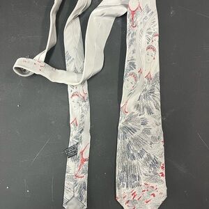 Valentino Rare Vintage Grey Neck Tie